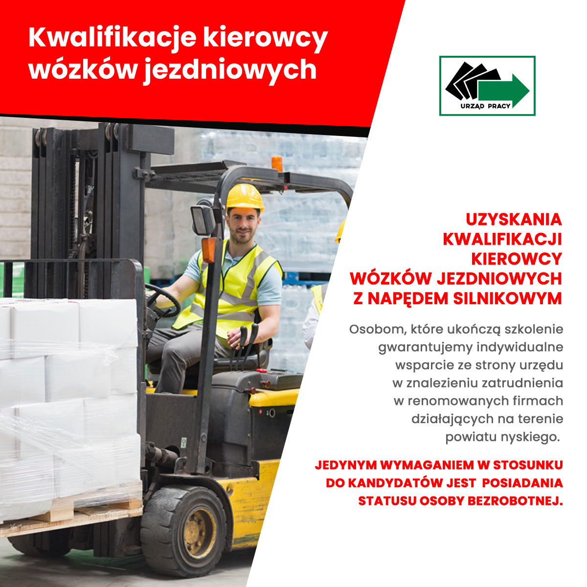 Obrazek dla: Zdobądź uprawnienia na wózki jezdniowe i otwórz sobie...