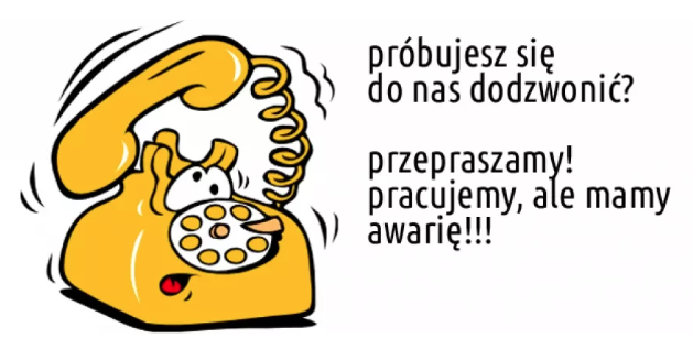 obraz przedstawiający zepsuty telefon